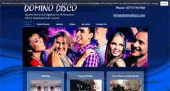 Desktop Screenshot of dominodisco.com